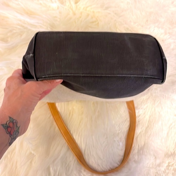 Stone Mountain Spectator Tote Bag Black and Tan Cloth - Picture 6 of 8